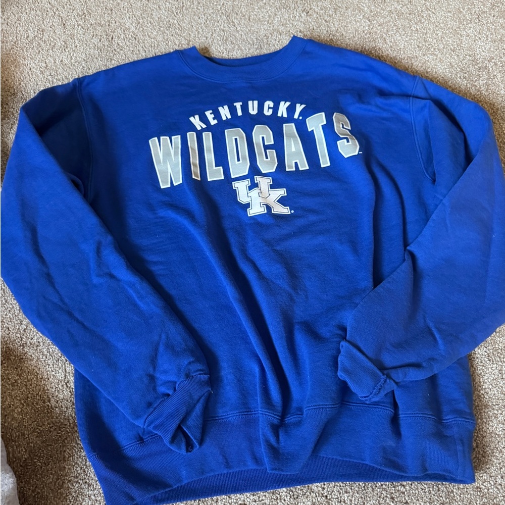 Kentucky Wildcats Blue Sweater